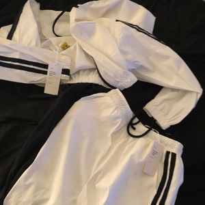 Reflective jogger suit